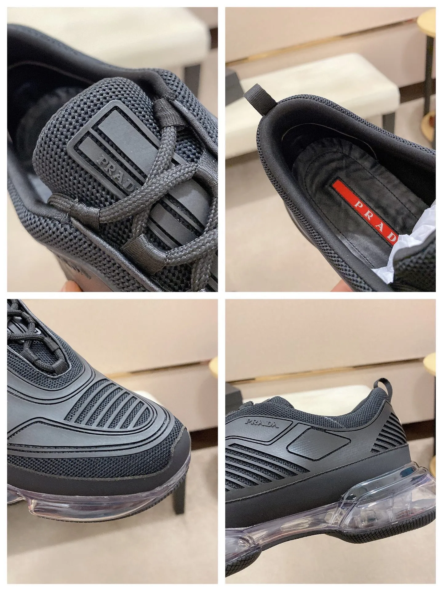 Factory price: 640💰 ✔️✔️✔️High-quality new PRADA counters are launched simultaneously. The new men's shoes and 😘fabric are made of high-tech glue-spraying technology. Lining: Full cowhide lining. 👍🏿 High-end ☄️ air-cushion molded anti-slip rubber outsole, exquisite lines, simple and elegant, comfortable and high-end for leisure travel. Code number: 38 to 45